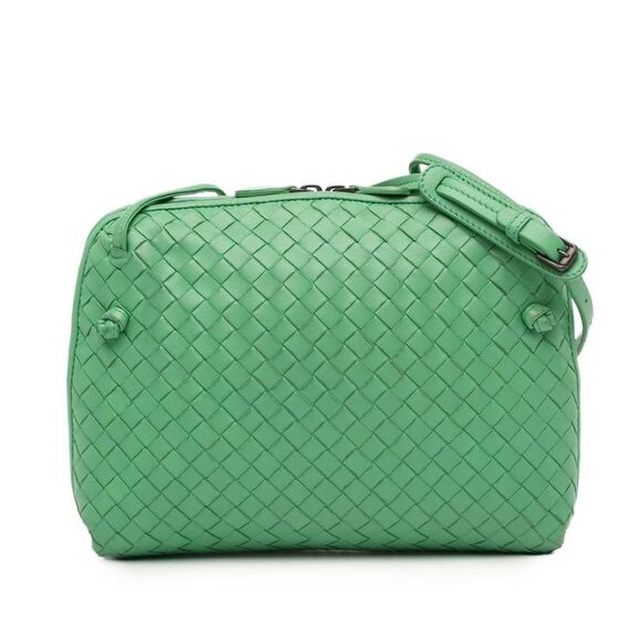 Pre Loved bottega veneta Women Green Crossbody Bags - Picture 1 of 8